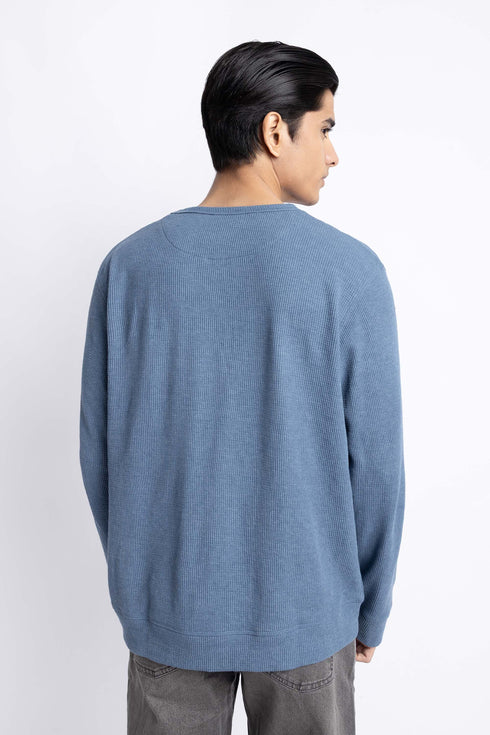 The Ash Blue Regular Fit Sweatshirt